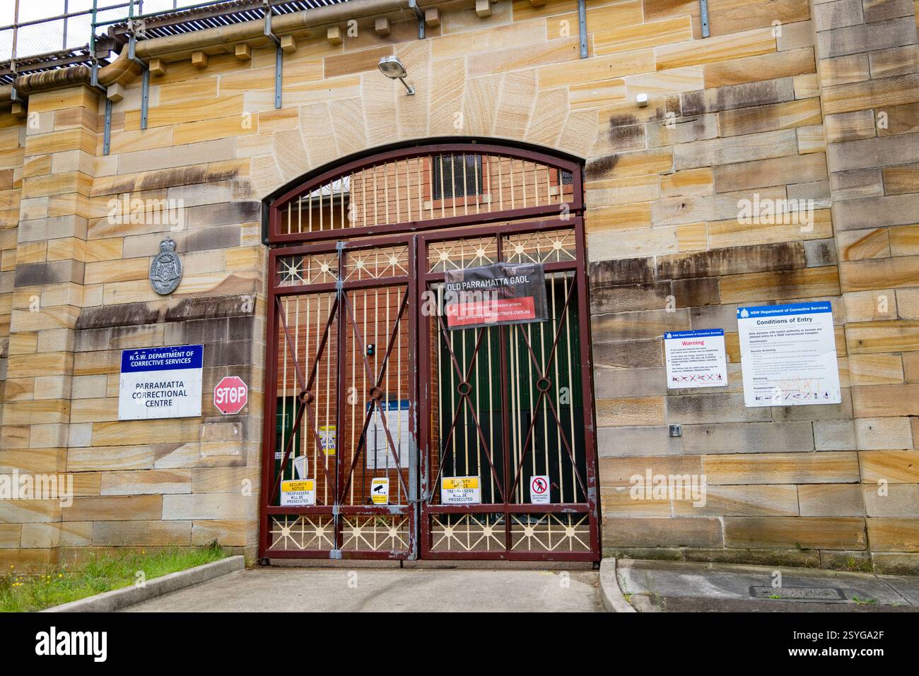 Prigione di Parramatta a Western Sydney Foto Stock
