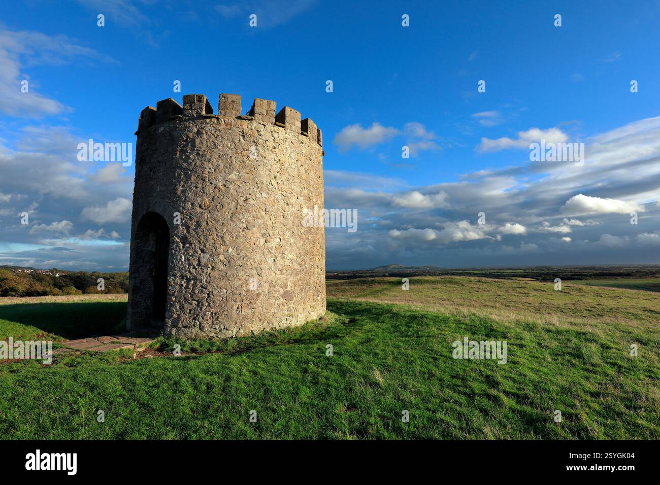 Uphill Observation Tower; Somerset; Regno Unito Foto Stock