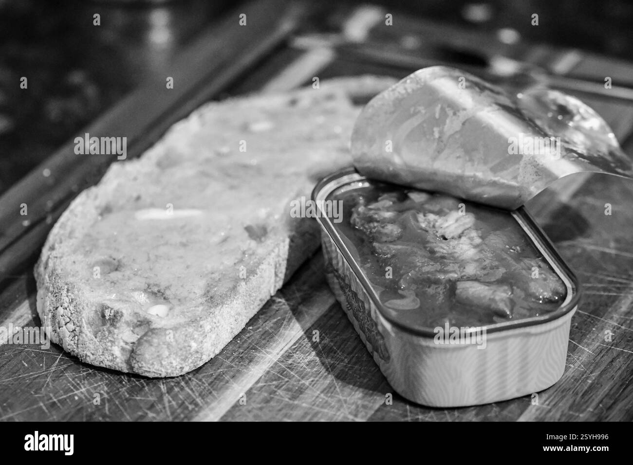 Lo sgombro di Morrison in salsa Smokey BBQ Foto Stock