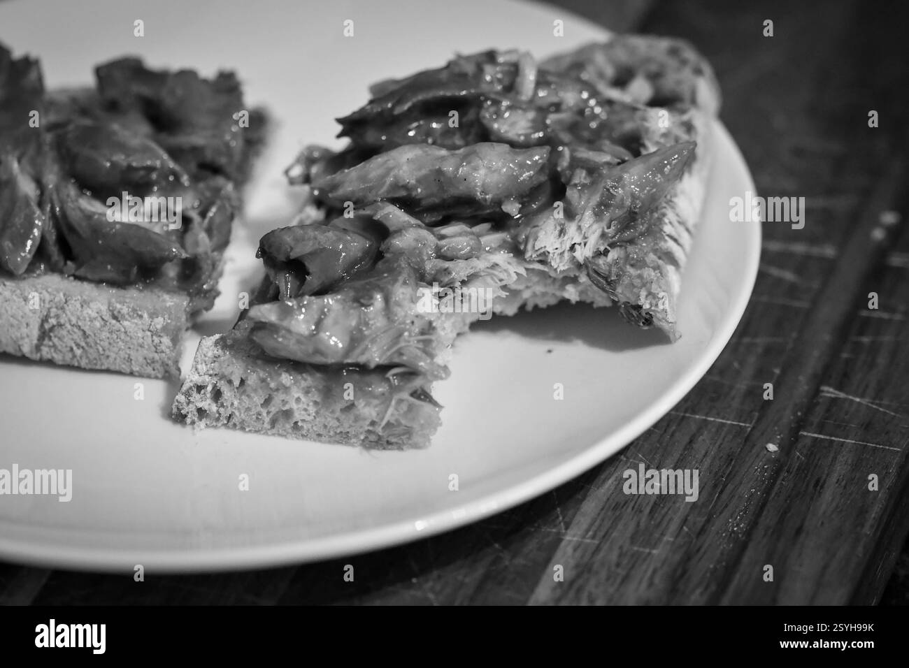 Lo sgombro di Morrison in salsa Smokey BBQ Foto Stock