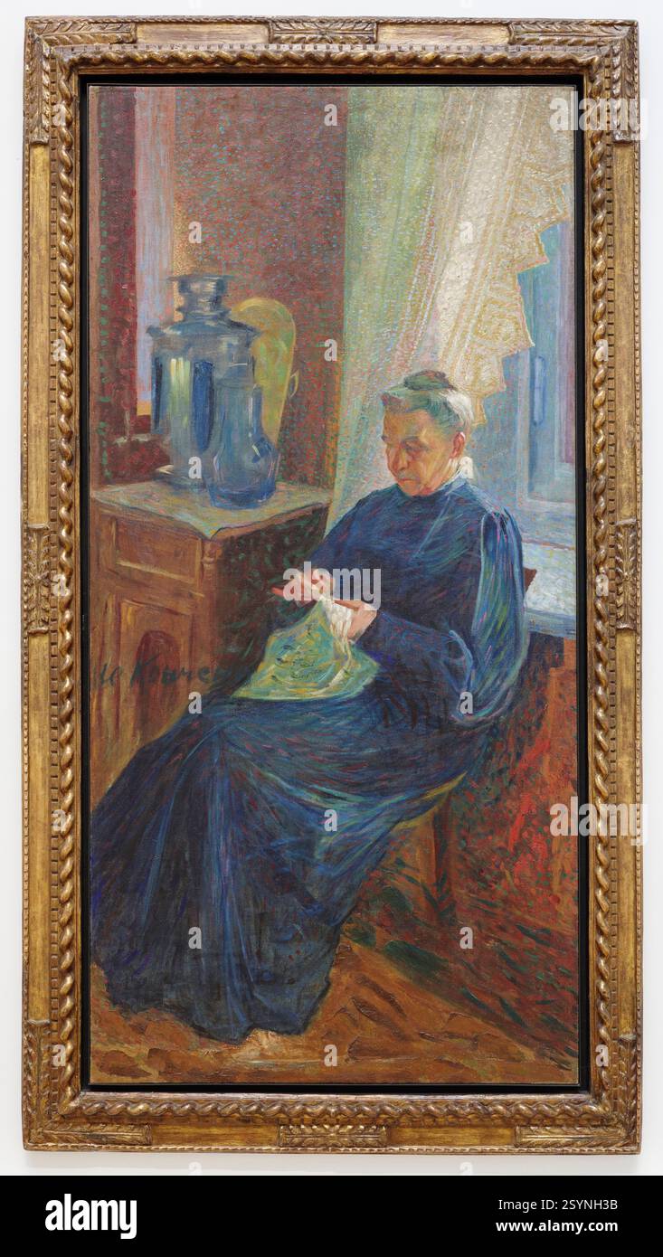 Umberto Boccioni (1882-1916), Ritratto di Sophie Popoff, 1906. Ritratto di Sophie Popoff. Foto Stock