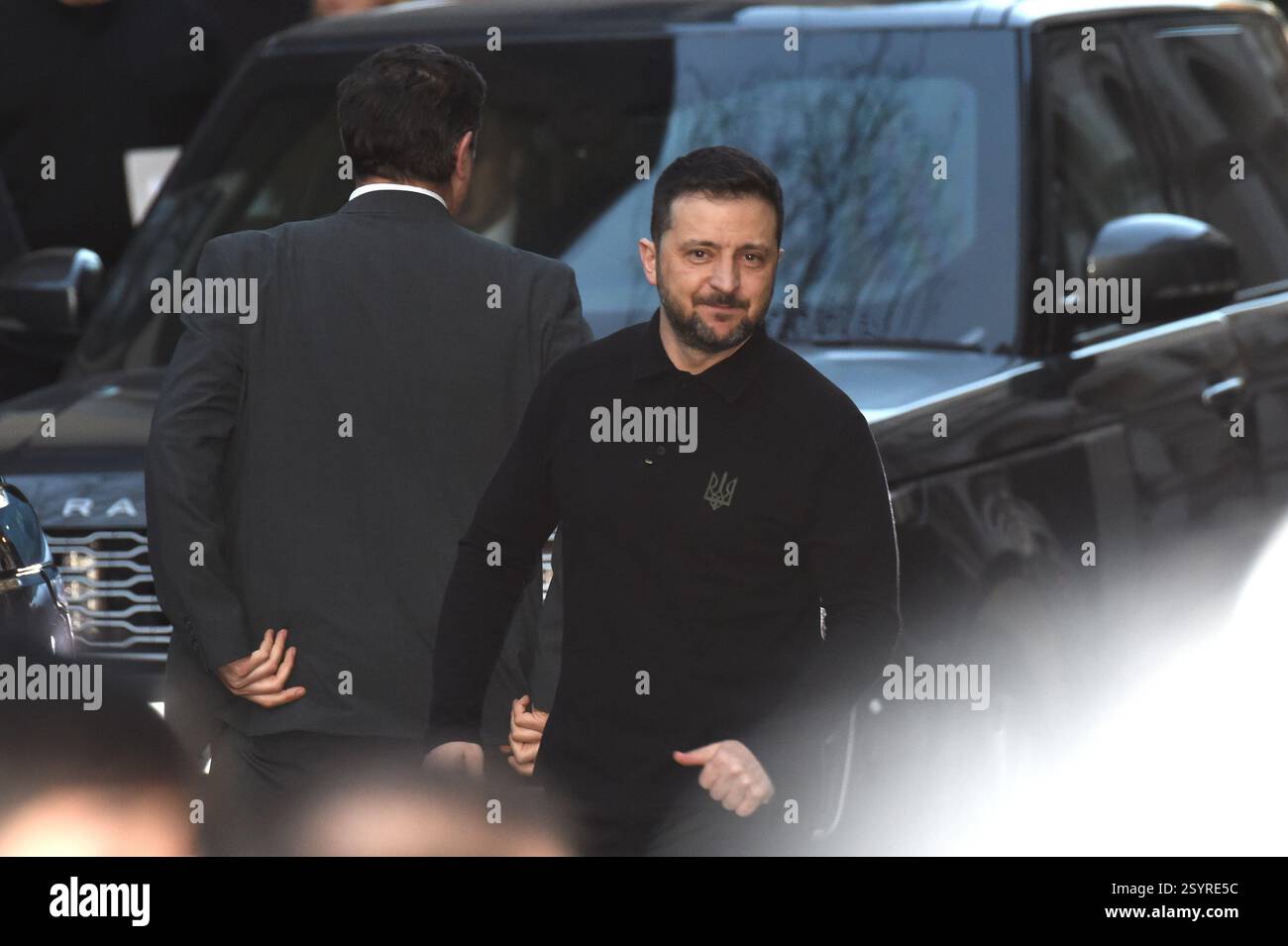 Londra, Regno Unito. 1 marzo 2025. Il presidente dell'Ucraina Volodymyr Zelensky incontra il primo ministro britannico Sir Keir Starmer al No10 Downing Street Credit: MARTIN DALTON/Alamy Live News Foto Stock