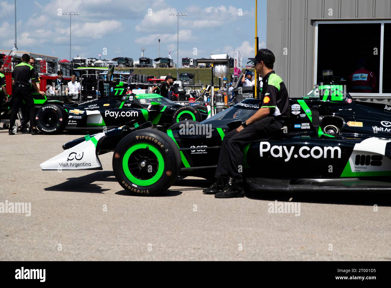 INDYCAR Series: 21 luglio HyVee Indycar Weekend Foto Stock