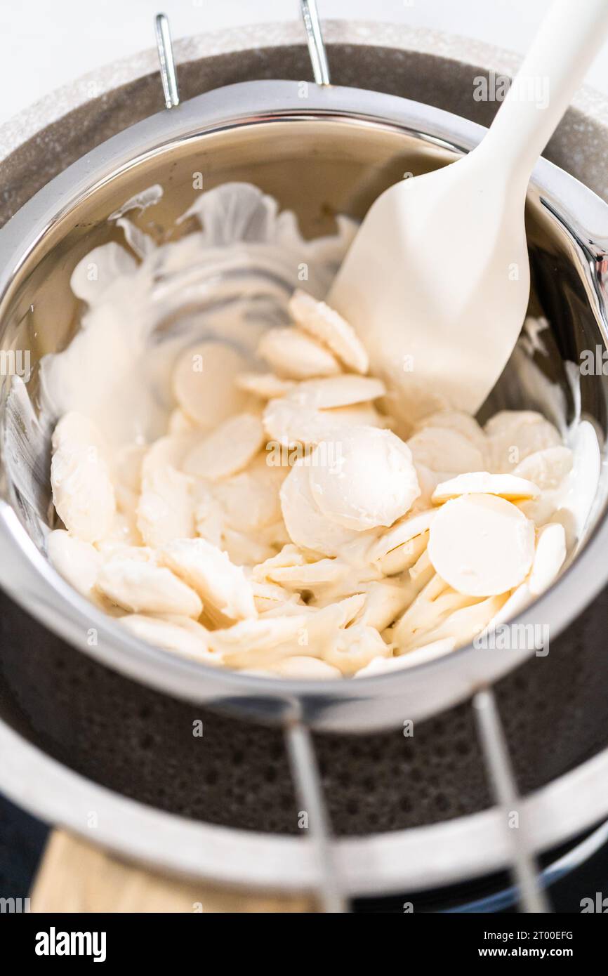 Cioccolato fondente Foto Stock