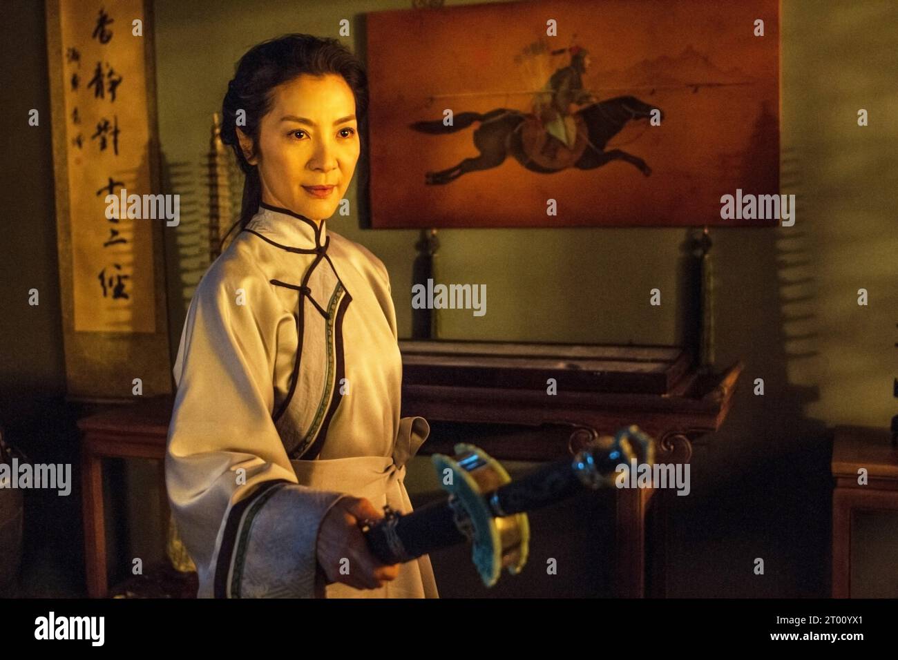 Tigre accovacciata/drago nascosto: Spada del destino Wo hu cang Long: Qing ming bao jian anno : 2016 Chine / USA Direttore : Woo-Ping Yuen Michelle Yeoh Foto Stock