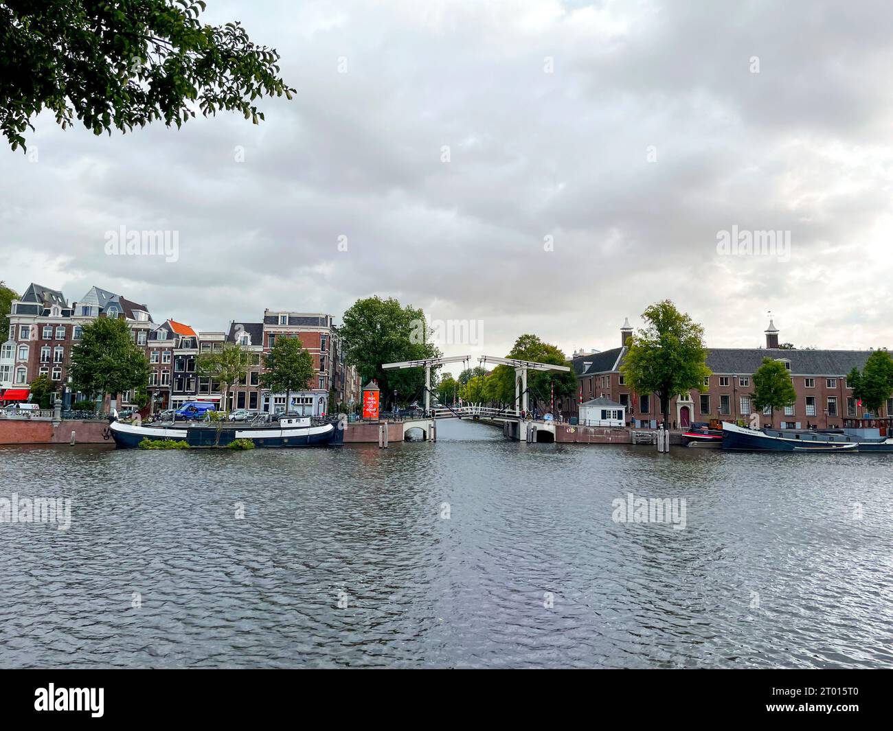 Alte Walter Suskind Bruecke ad Amsterdam Foto Stock