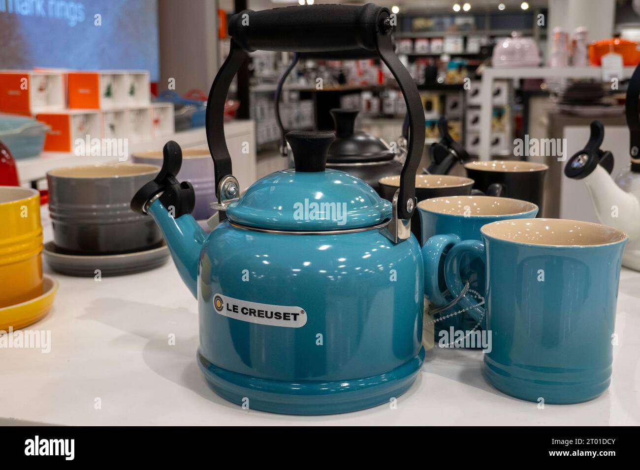 Il grande magazzino Macy's di Herald Square offre un'ampia gamma di articoli, 2023, New York City, USA Foto Stock