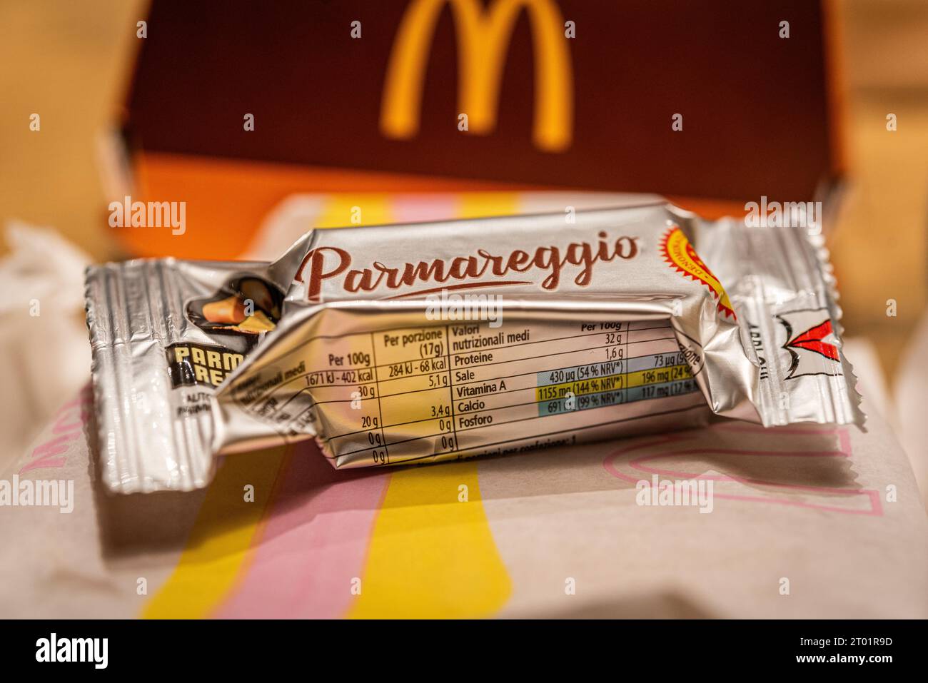 21 gennaio 2023 a Roma, Italia: MacDonalds Meal of American Fast Food Foto Stock