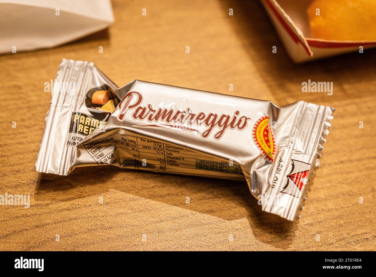 21 gennaio 2023 a Roma, Italia: MacDonalds Meal of American Fast Food with Italian Cheese Foto Stock