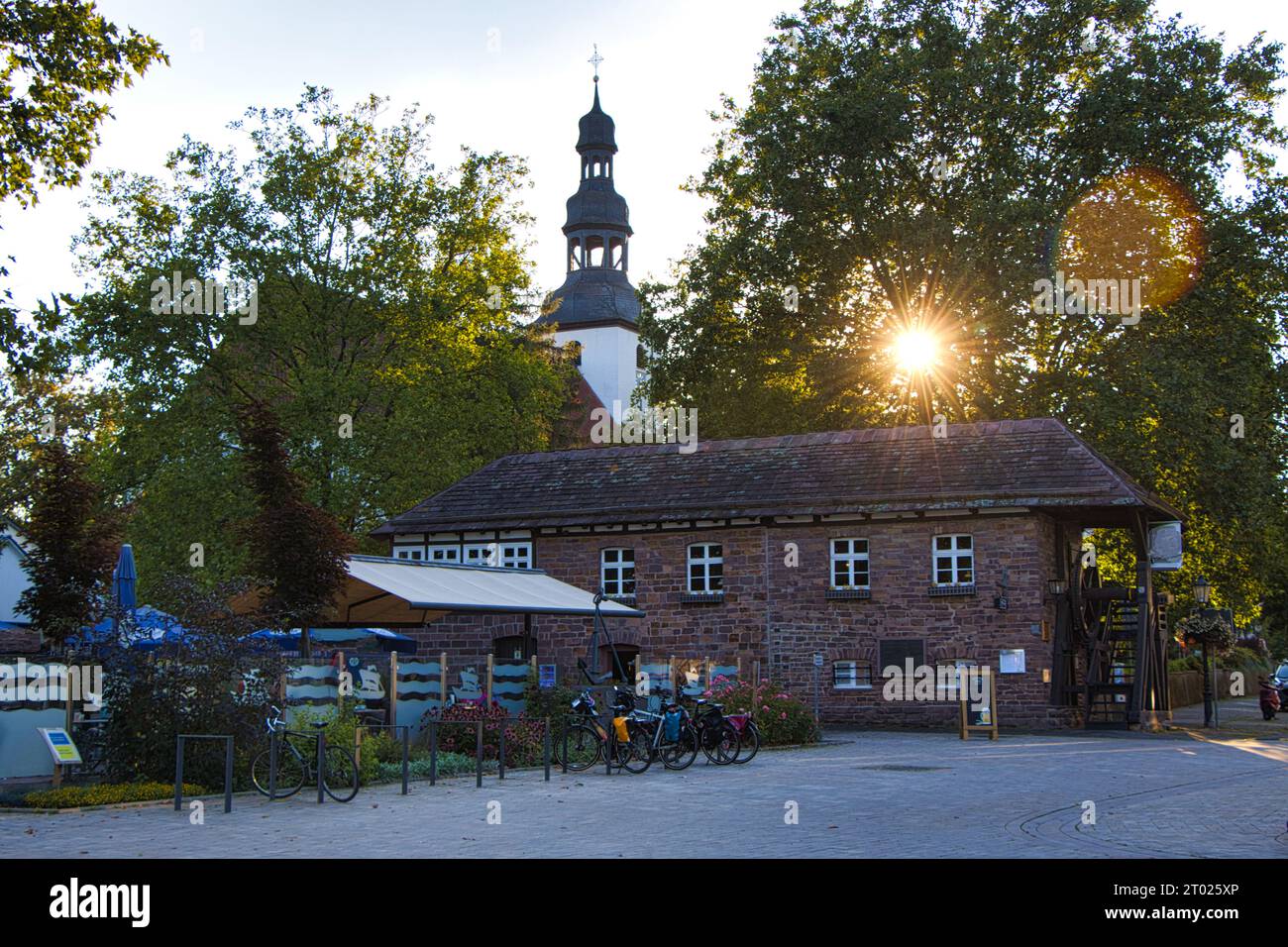 Beverungen Weser/Germania Foto Stock