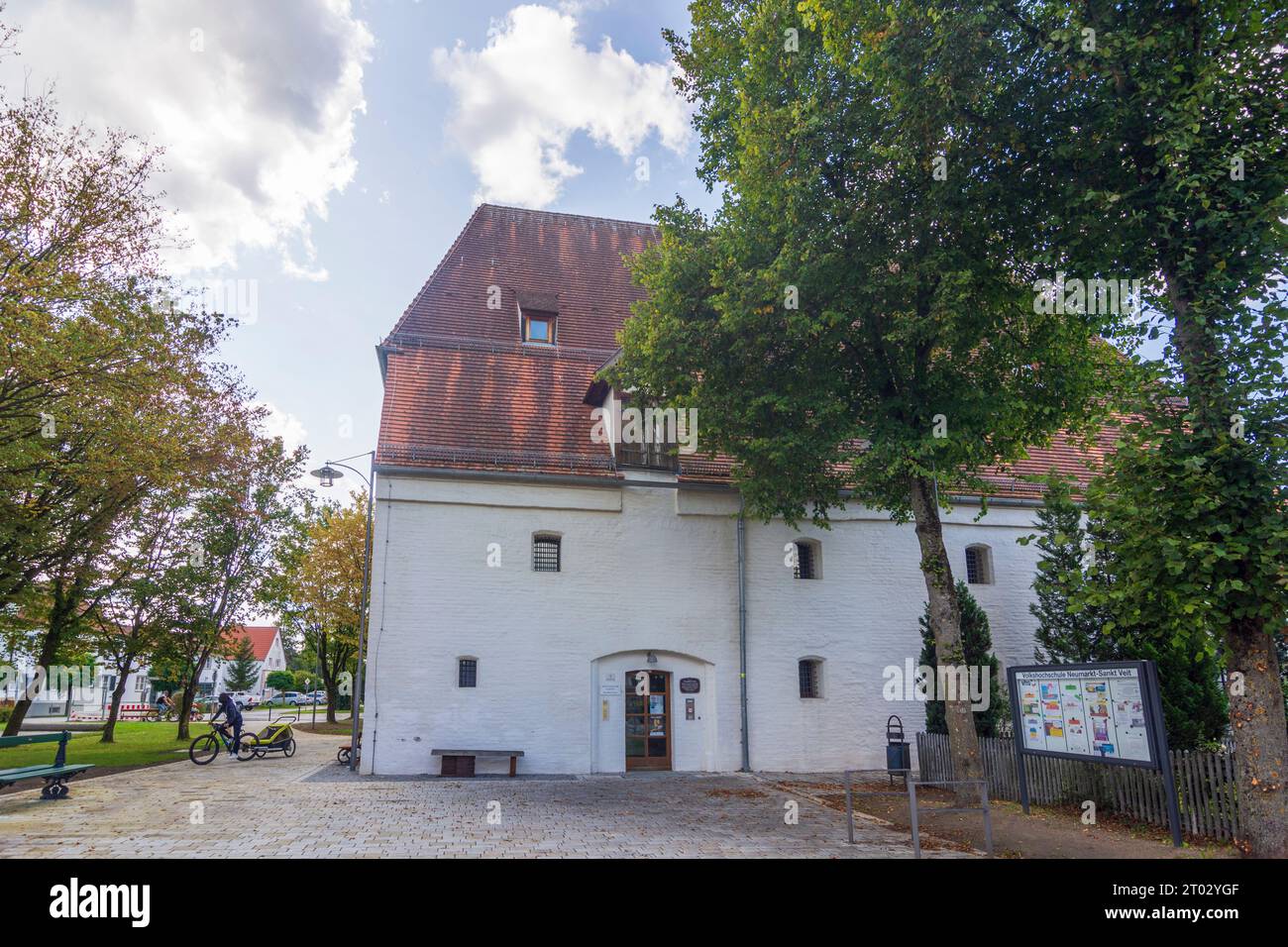 Neumarkt-Sankt Veit: house Herzoglichen Kasten in Oberbayern, Inn-Salzach, alta Baviera, Bayern, Baviera, Germania Foto Stock