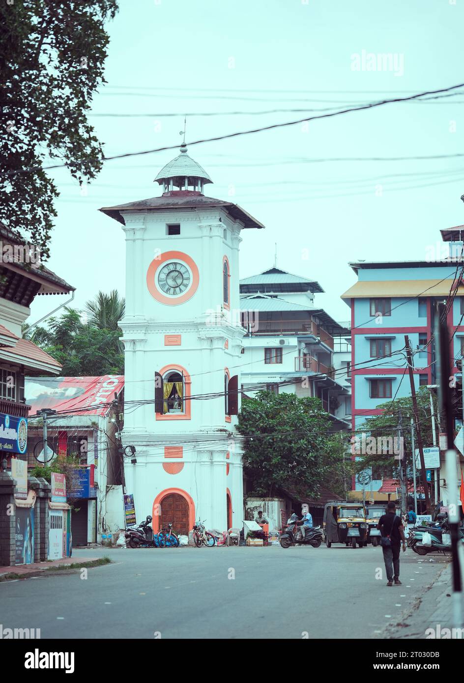 Street Photography in Thripunithura, kerala India Foto Stock