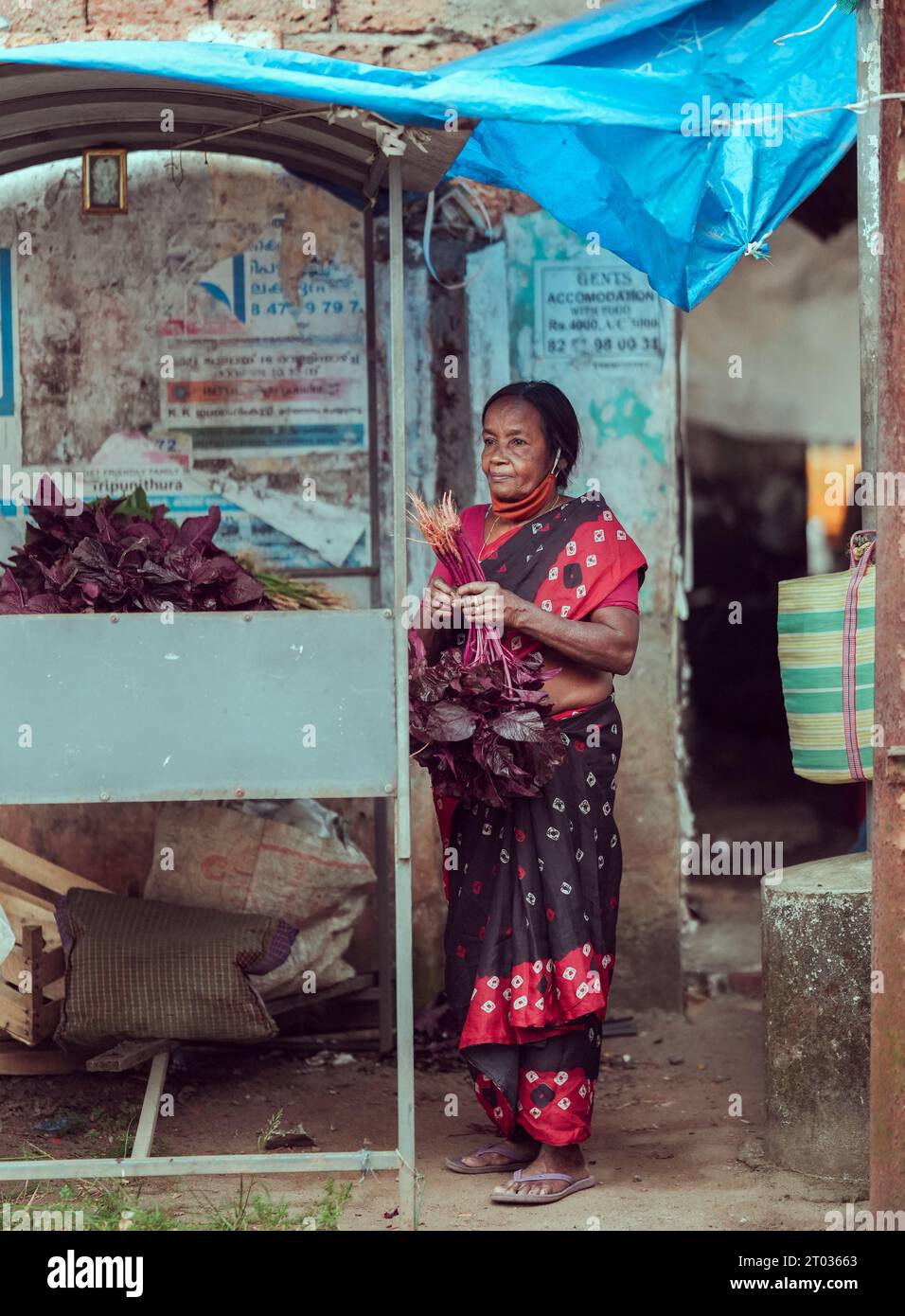 Street Photography in Thripunithura, kerala India Foto Stock