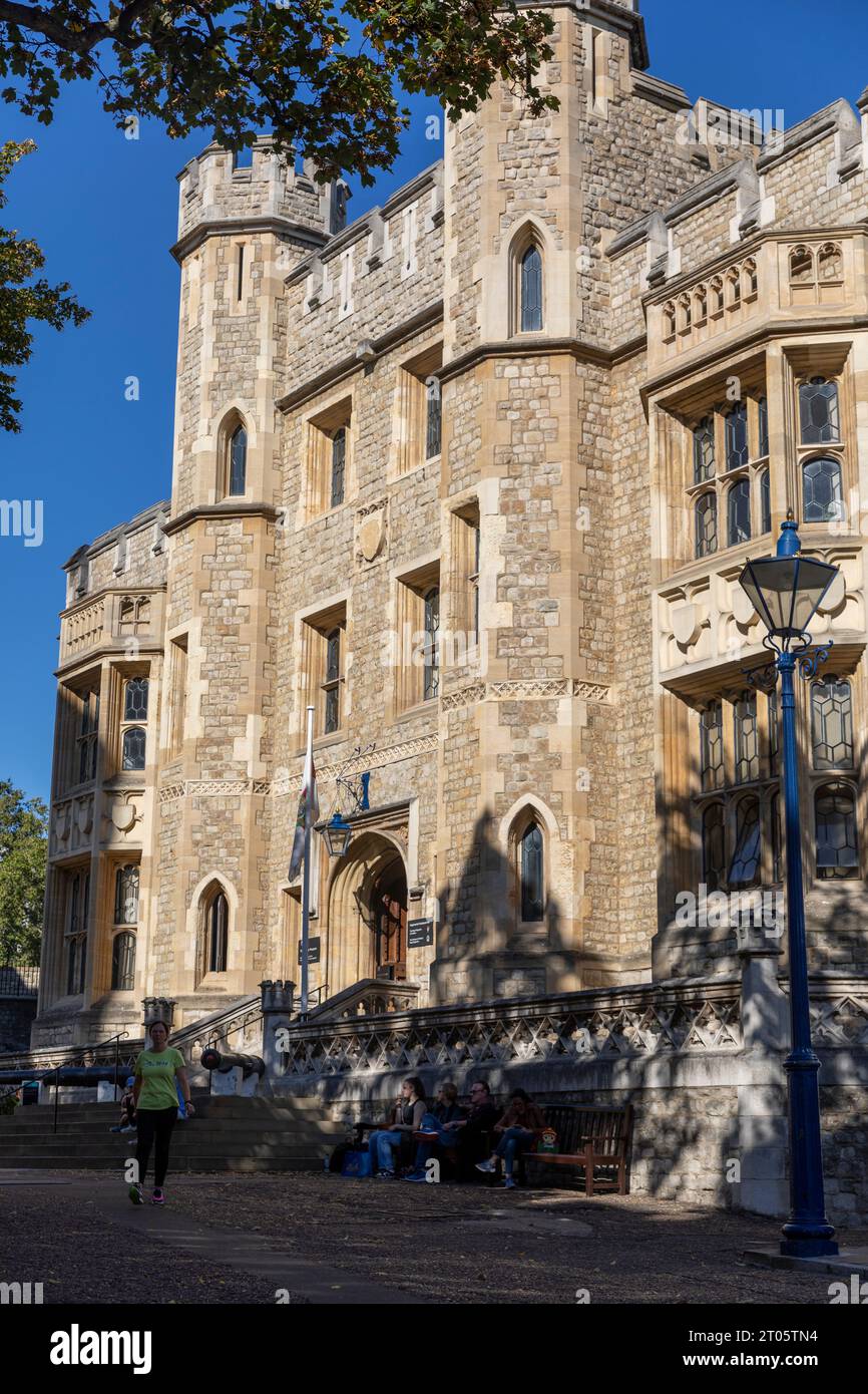 Royal Regiment of Fusiliers Headquarters and Museum, Torre di Londra, Londra, Inghilterra, Regno Unito Foto Stock