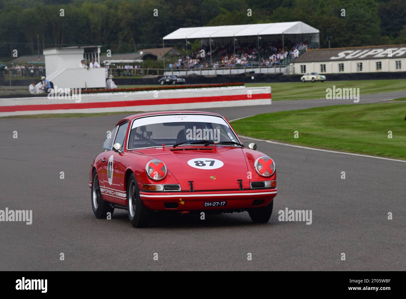 Robert Westerman, Michael Bleekemolen, Porsche 911, Fordwater Trophy, una gara di quarantacinque minuti con due piloti a passo corto Porsche 901's AN da 2 litri Foto Stock