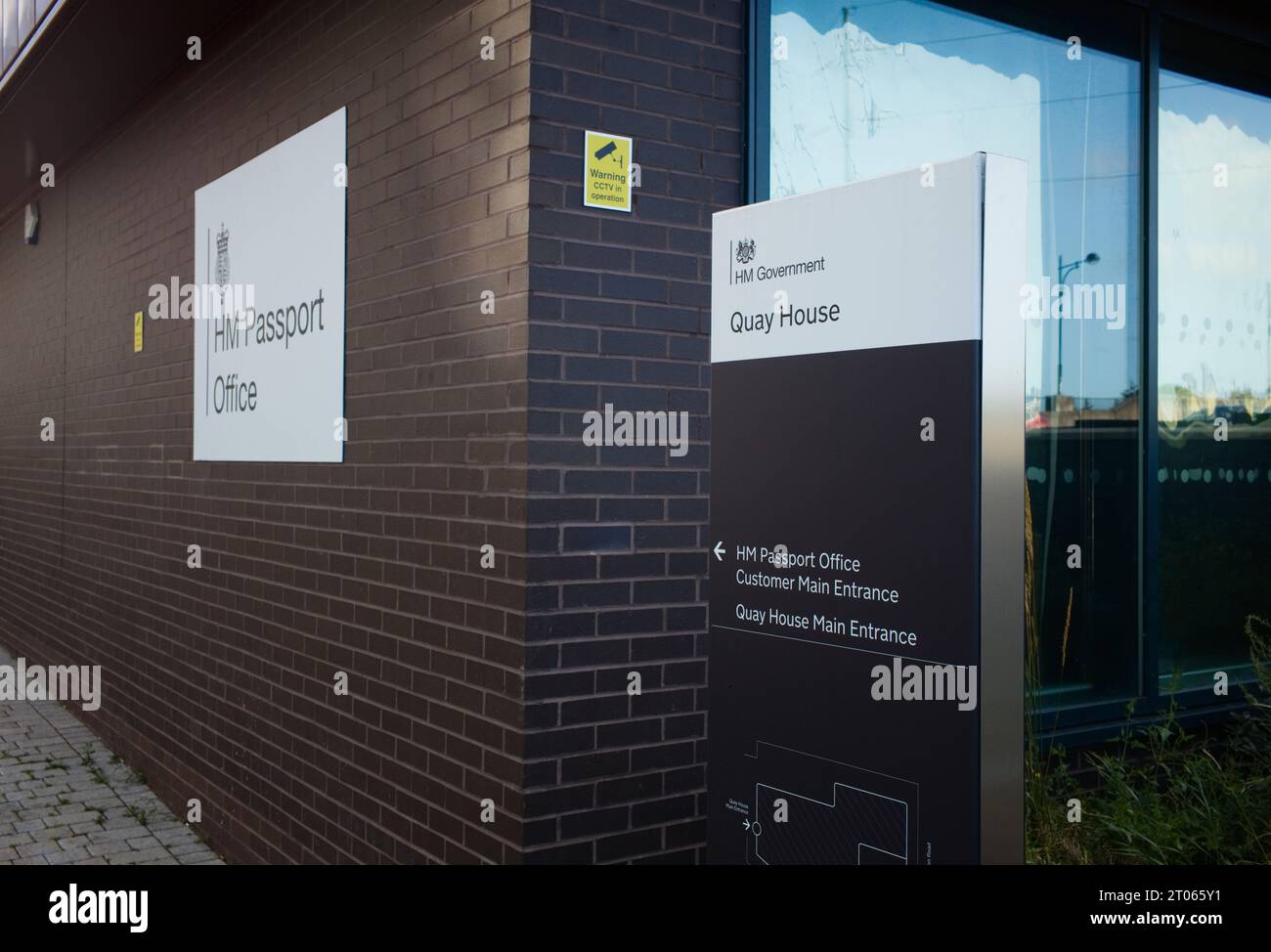 L'ufficio passaporti di Quay House, Peterborough Foto Stock