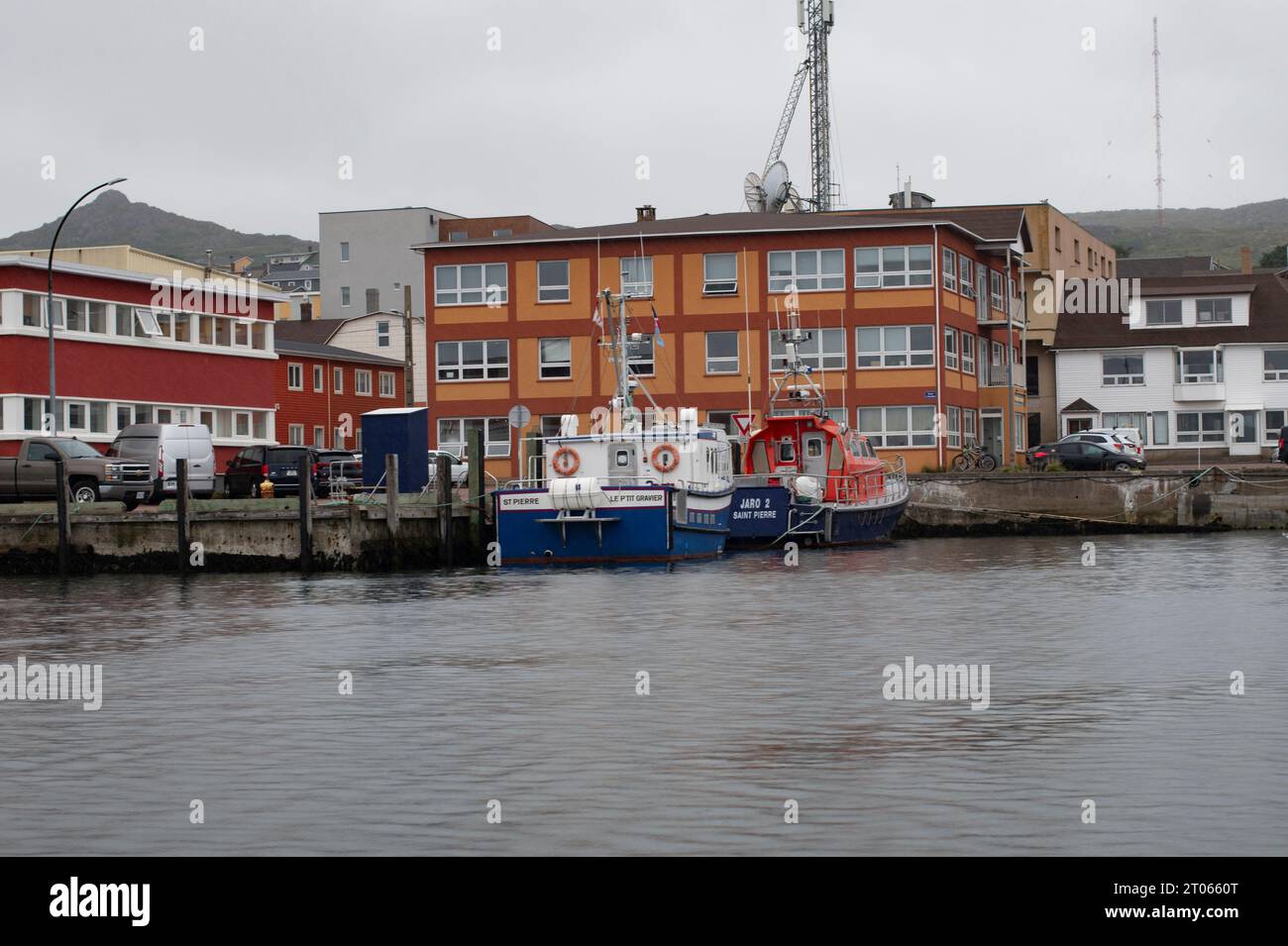 Lungomare di St. Pierre, Francia Foto Stock