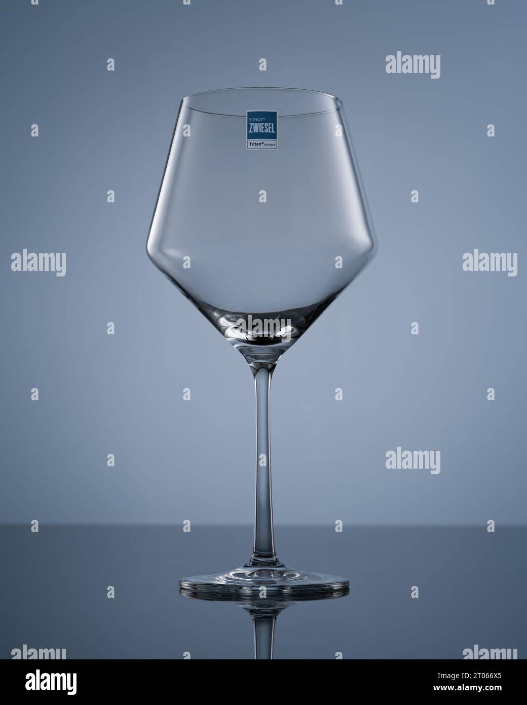 Bicchiere da vino Schott Zwiesel Foto Stock