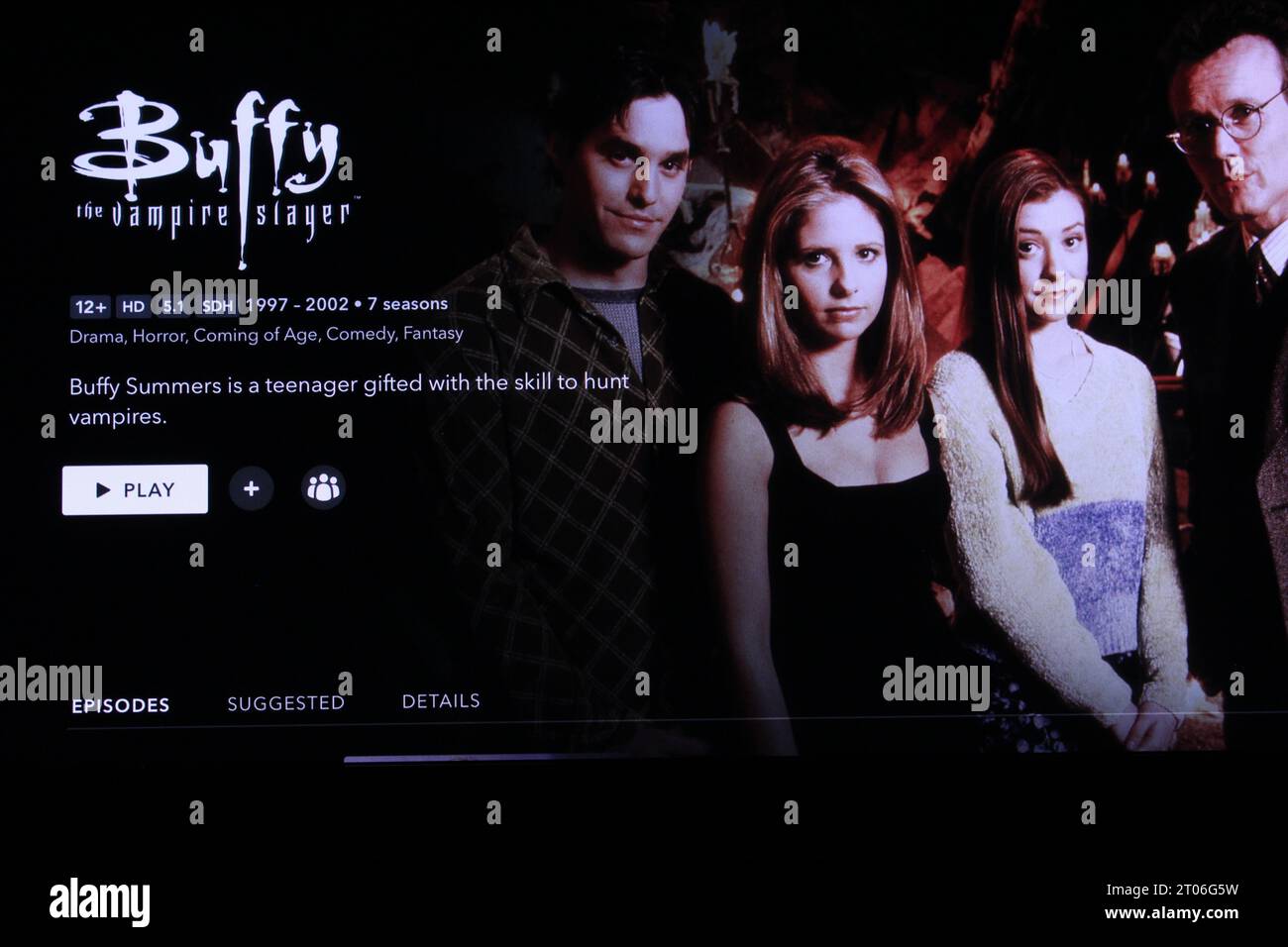 Buffy l'uccisore vampiro in streaming Foto Stock