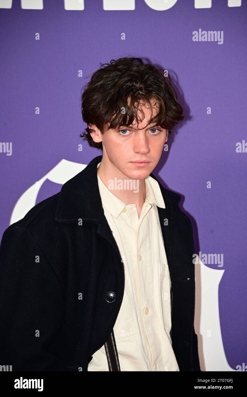 Royal Festival Hall, Londra, Regno Unito. 2 ottobre 2023. BFI 2023: Reuben Larkin partecipa a Saltburn - Opening Night Gala, Londra, Regno Unito. Credito: Vedere li/Picture Capital/Alamy Live News Foto Stock