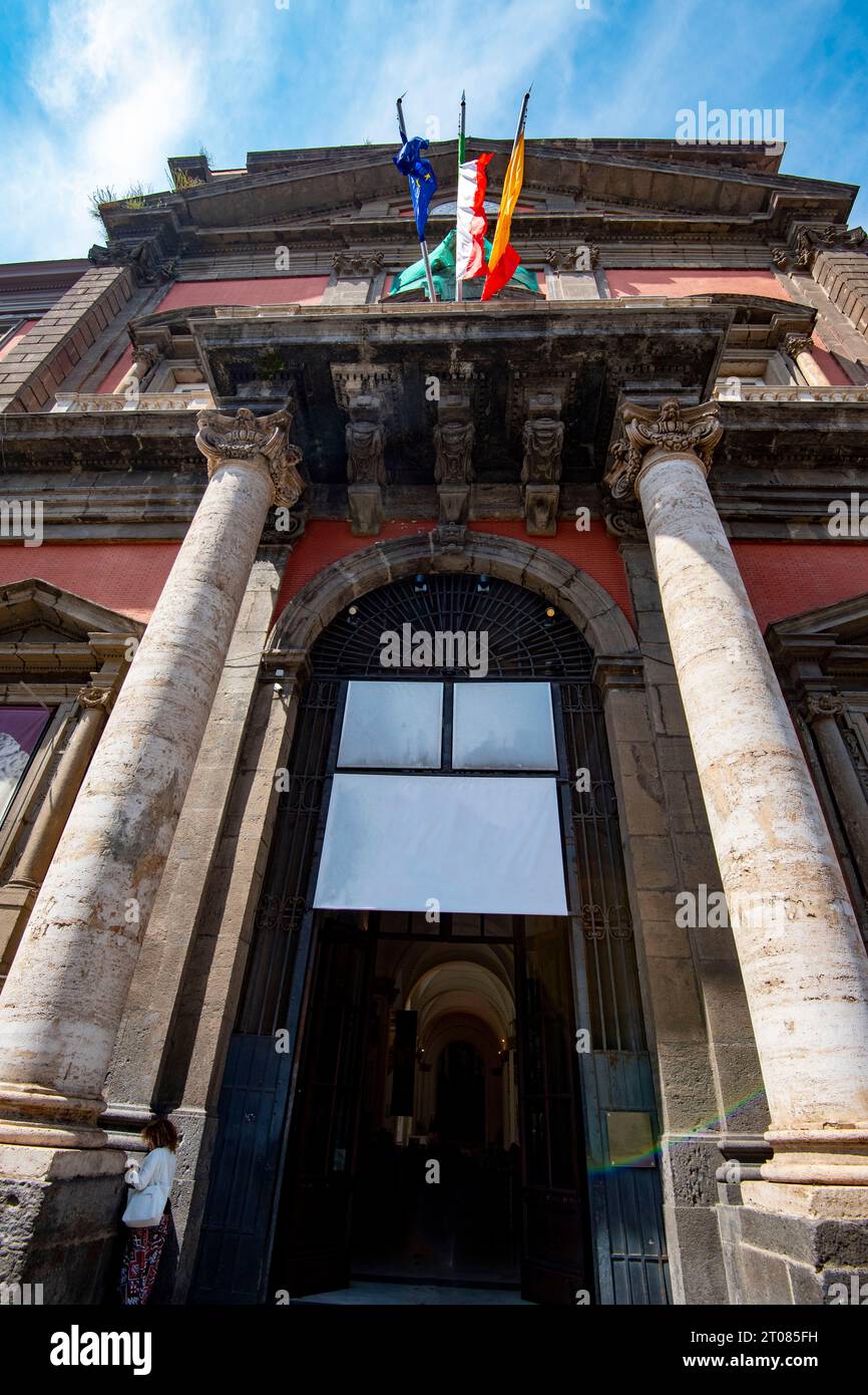Museo Archeologico Nazionale di Napoli - Italia Foto Stock