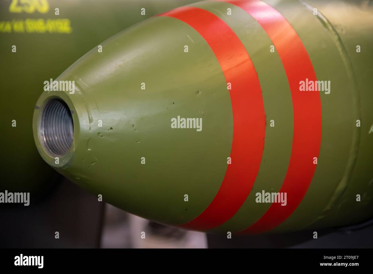 Capo della bomba guidata GPS in caduta libera, per l'attacco contro obiettivi di medio livello di fortificazione, come impianti industriali, strade, ad una velocità di 1000 km/h. Foto Stock