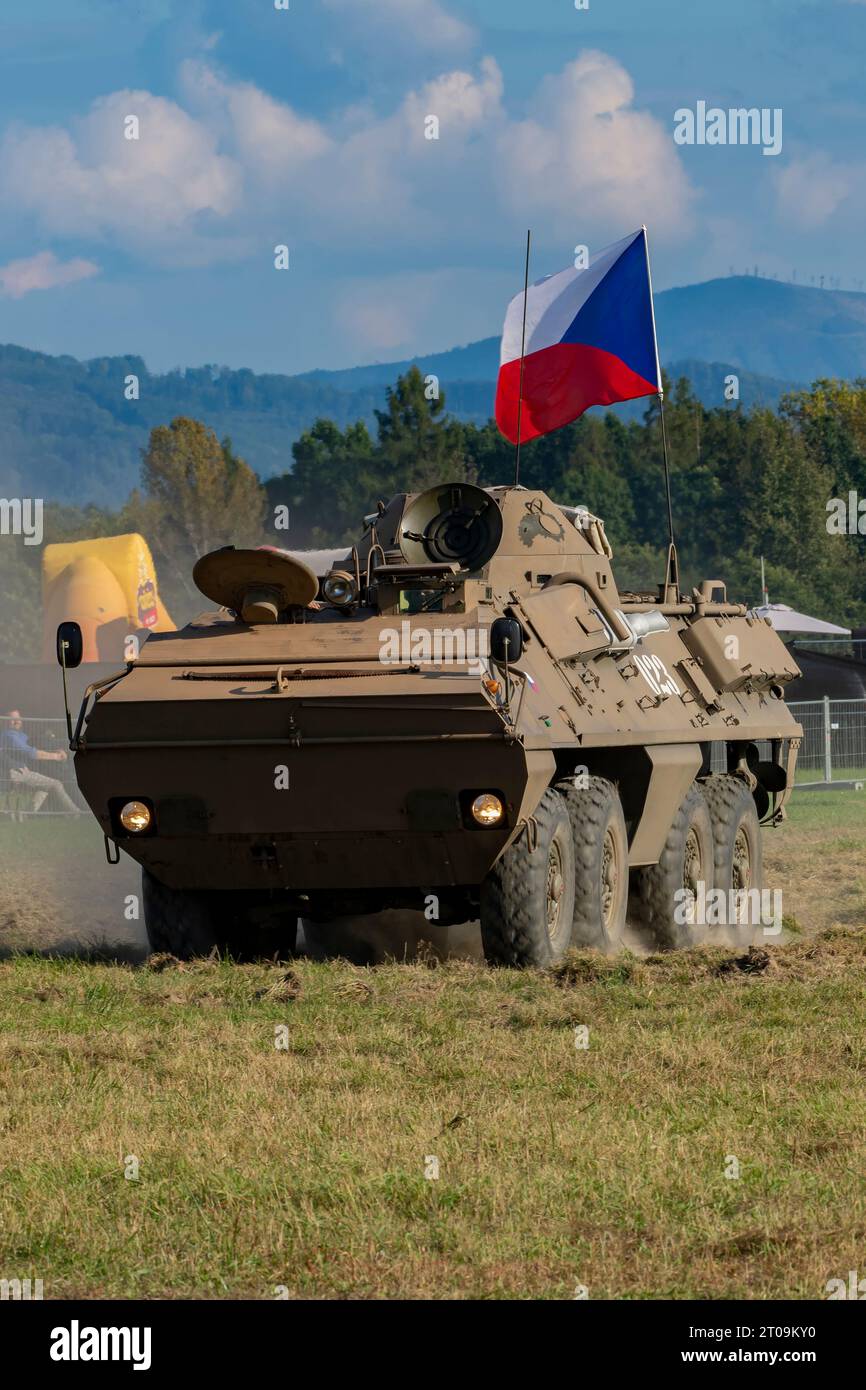 OT-64 SKOT ai giorni NATO 2023 a Ostrava, Repubblica Ceca Foto Stock