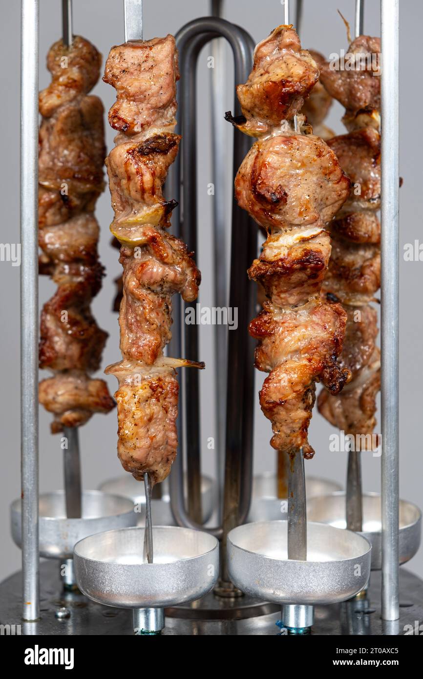 Macchina per il kebab a gas, per il pollo, per il pollo, per il pollo, per  il pollo, per il pollo, per il pollo, per il pollo, per il broiler