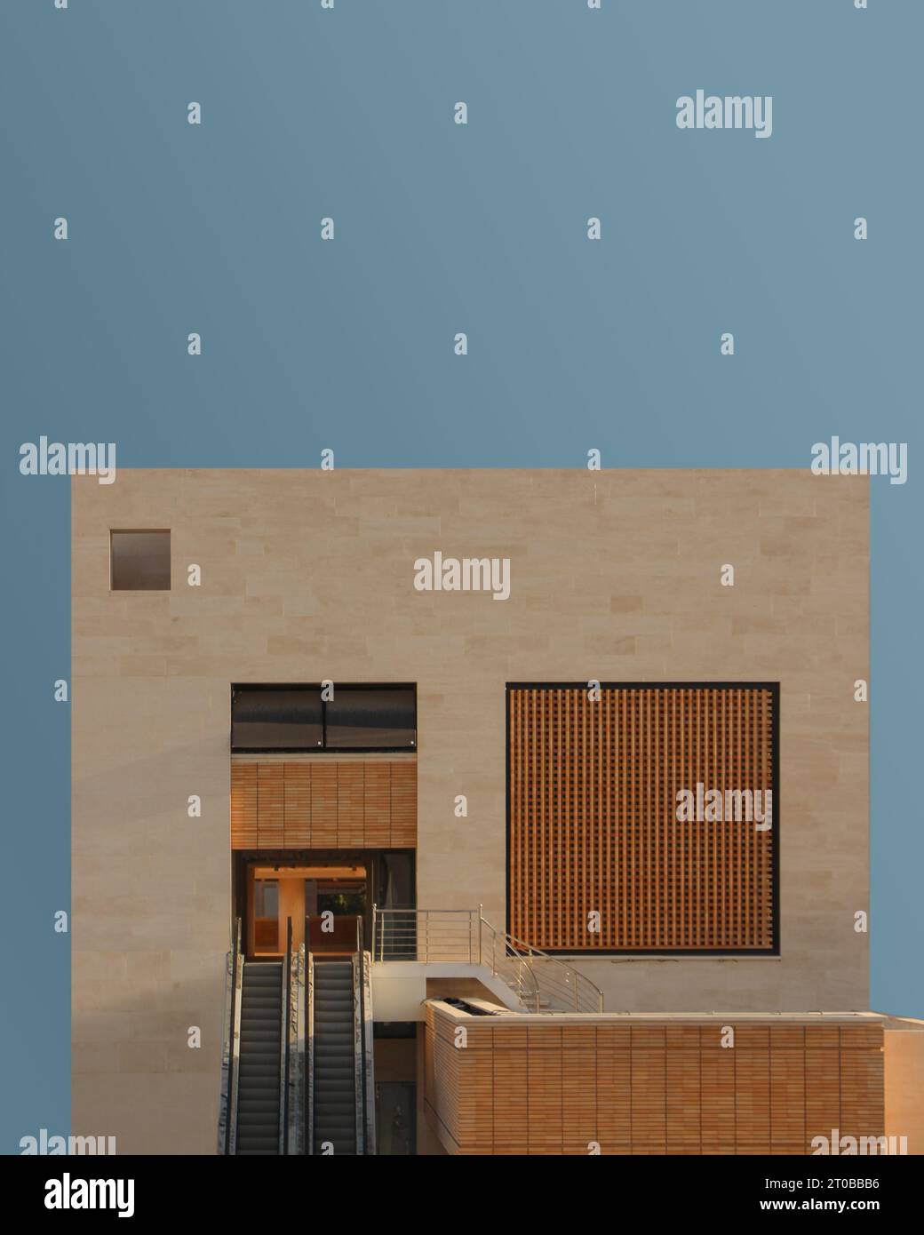 Fotografia di architettura minimale Foto Stock