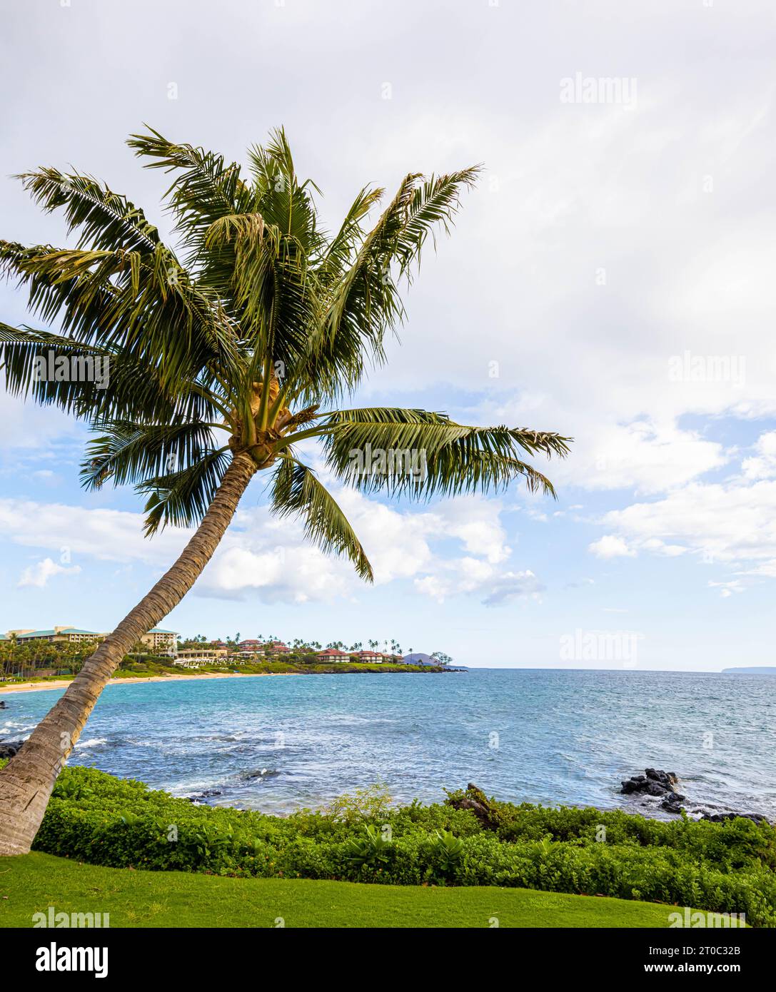 Percorso per Wailea Beach, Wailea, Maui, Hawaii, USA Foto Stock