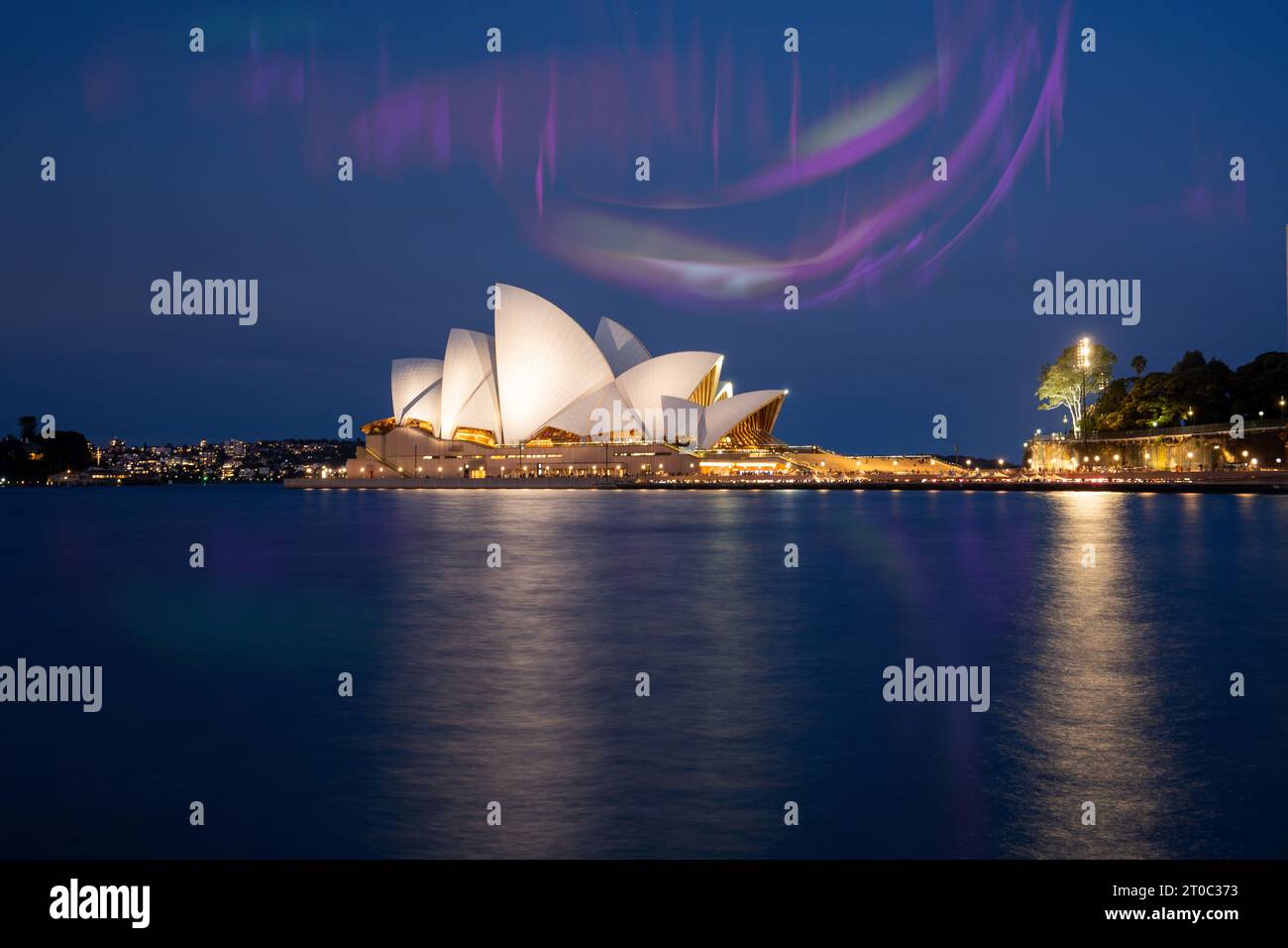 Incredibile Australia in un viaggio nella giungla e nella città, per vedere tutto, dallo skyline di Sydney alla fauna selvatica di Cairns. Foto Stock