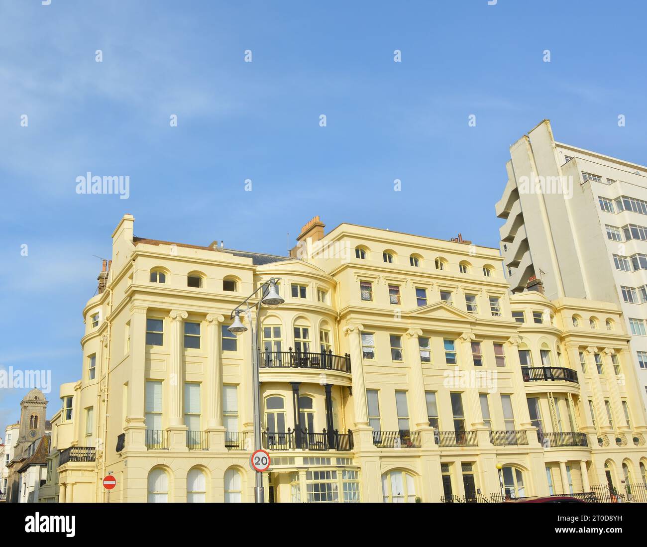 Storico lungomare di Brighton, Brighton e Hove, East Sussex. 26 settembre 2023. Foto Stock