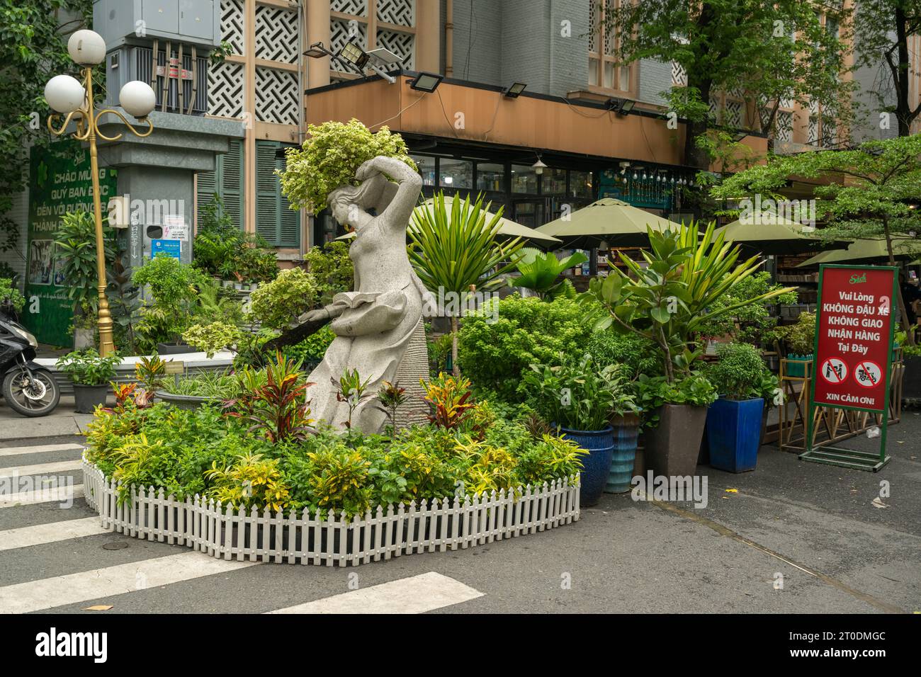 Book Street, ho chi Minh City, Vietnam Foto Stock