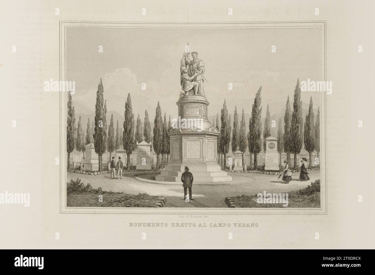 P. Cacchiatelli - G. Gleter, la Scienza e le Arti sotto il pontificato di Pio IX, pubblicato a Roma nel 1860 dalla Tipografia delle Belle Arti, via poli, 91. All'interno sono presenti incisioni raffiguranti le opere pubbliche realizzate durante il Pontificato di Pio IX Foto Stock