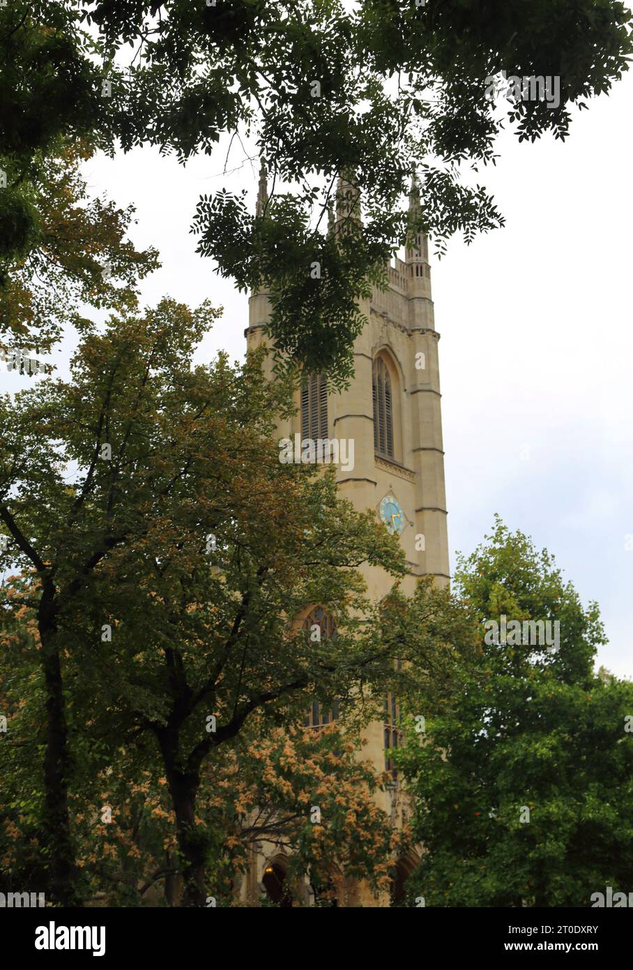 St Luke's Church Bell Tower Sydney Street Chelsea Londra Inghilterra Foto Stock