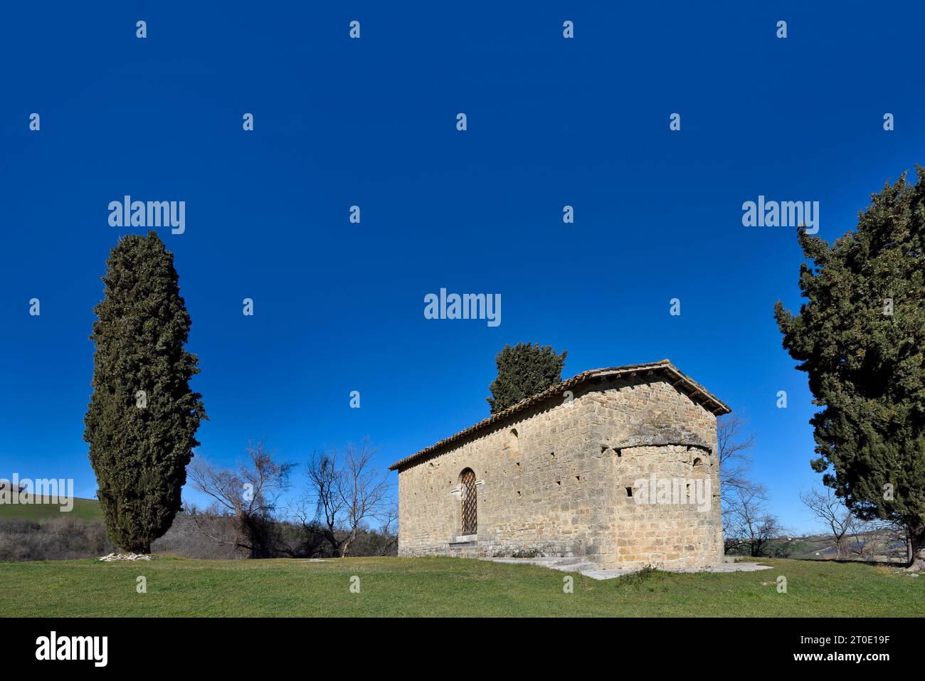 Rotella (Marche - AP). Oratorio del dente Foto Stock