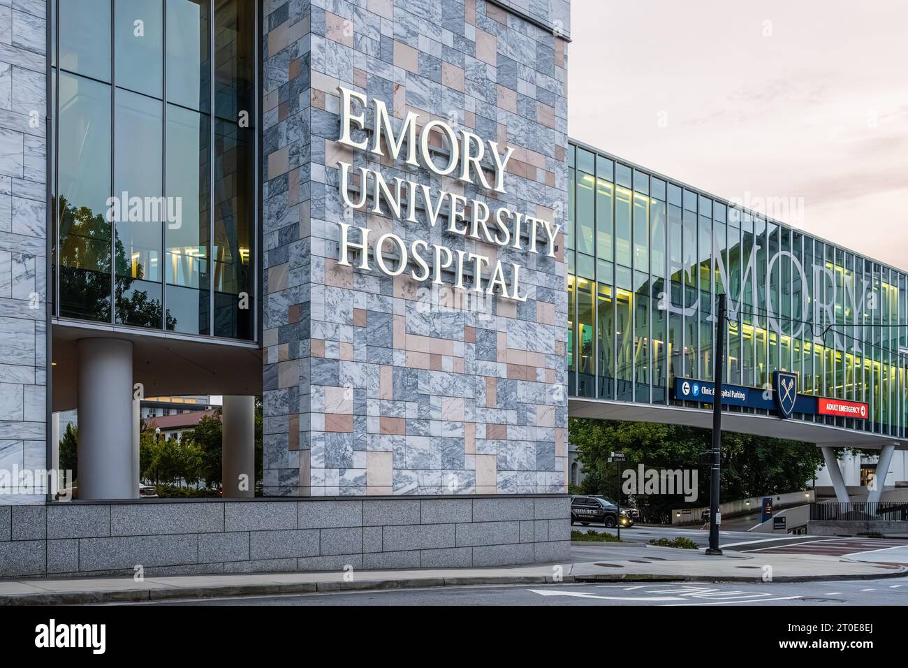 Emory University Hospital ad Atlanta, Georgia. (USA) Foto Stock