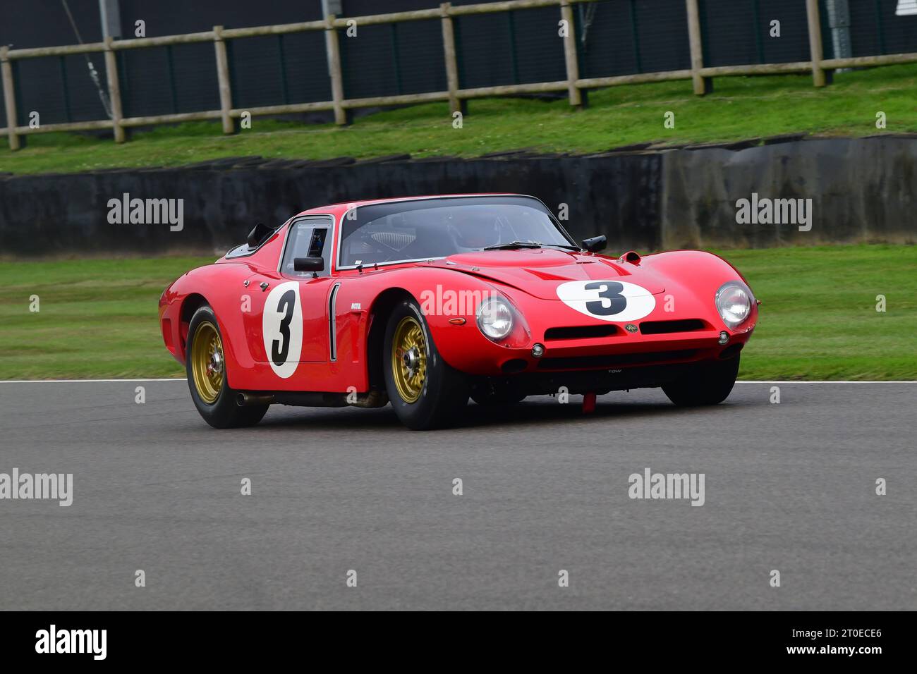 Adrian Willmott, Andrew Jordan, Bizzarrini 5300GT, Royal Automobile Club TT Celebration, un'ora di corse con due piloti, un pit stop obbligatorio, fea Foto Stock