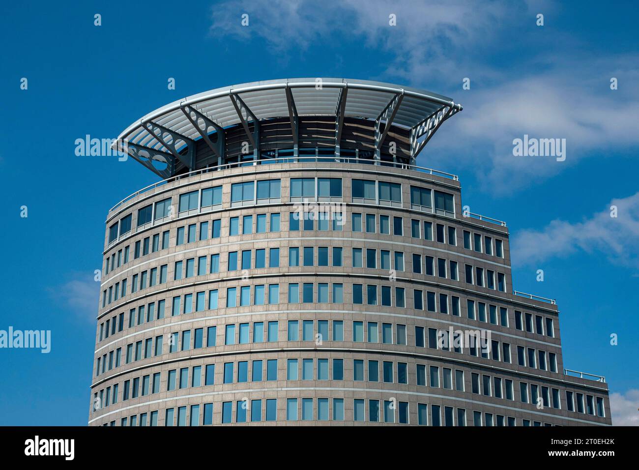Sede centrale della Mannheimer Versicherung AG, Augustaanlage, Mannheim, regione metropolitana del Reno-Neckar, Baden-Württemberg, Germania Foto Stock