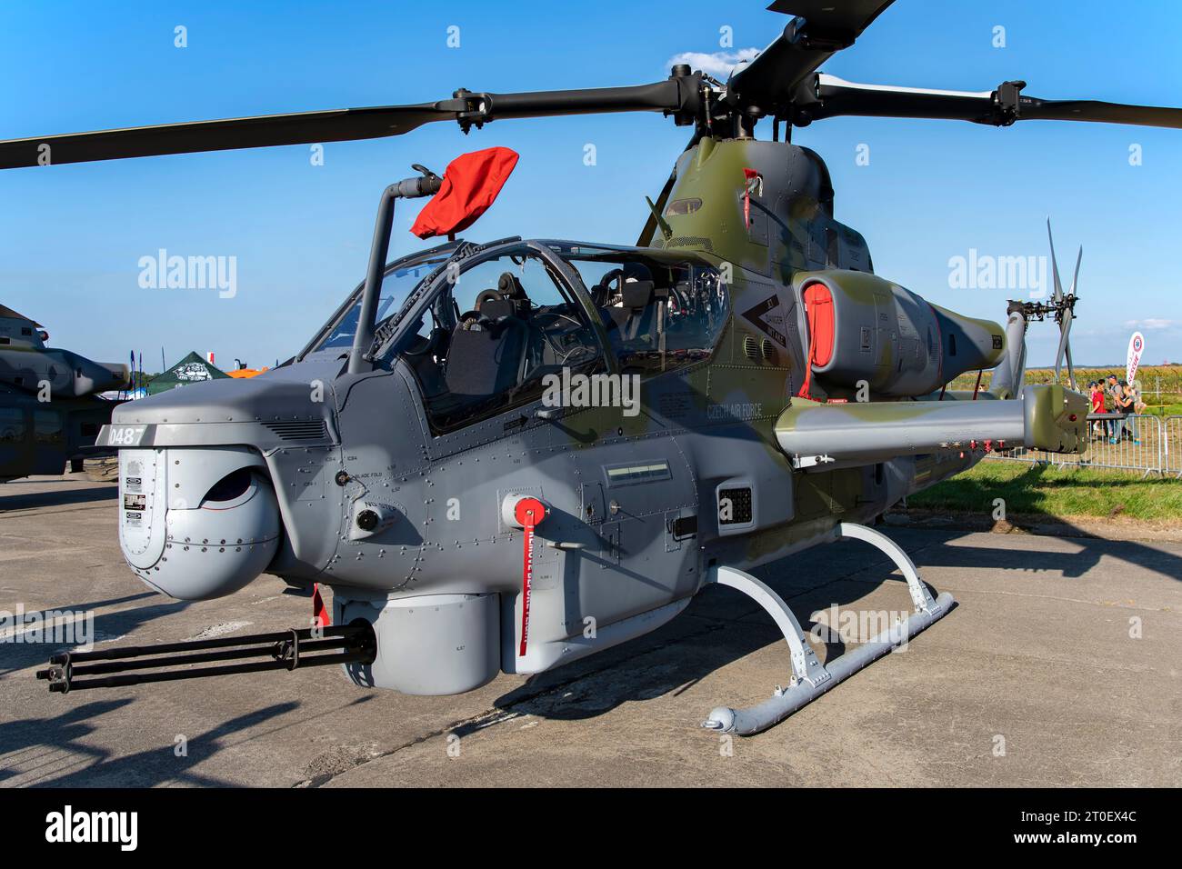 Bell AH-1Z Viper ai NATO Days 2023 a Ostrava, Repubblica Ceca Foto Stock