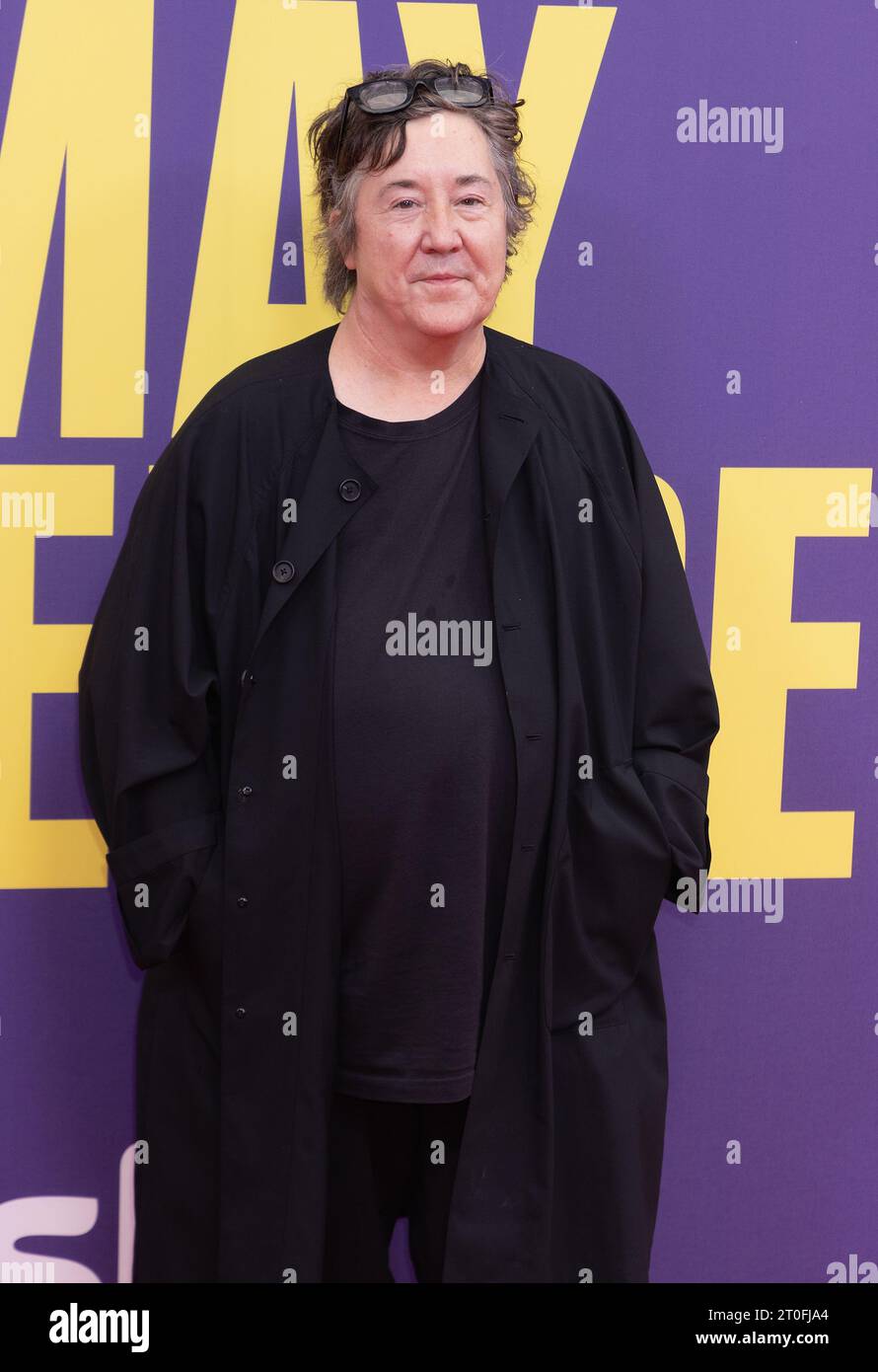 Londra, Regno Unito. 6 ottobre 2023. Christine Vachon partecipa agli arrivi Red Carpet di MAGGIO DI DICEMBRE al 67° BFI London Film Festival presso il Southbank Centre presso la Royal Festival Hall di Londra. Crediti: S.A.M./Alamy Live News Foto Stock