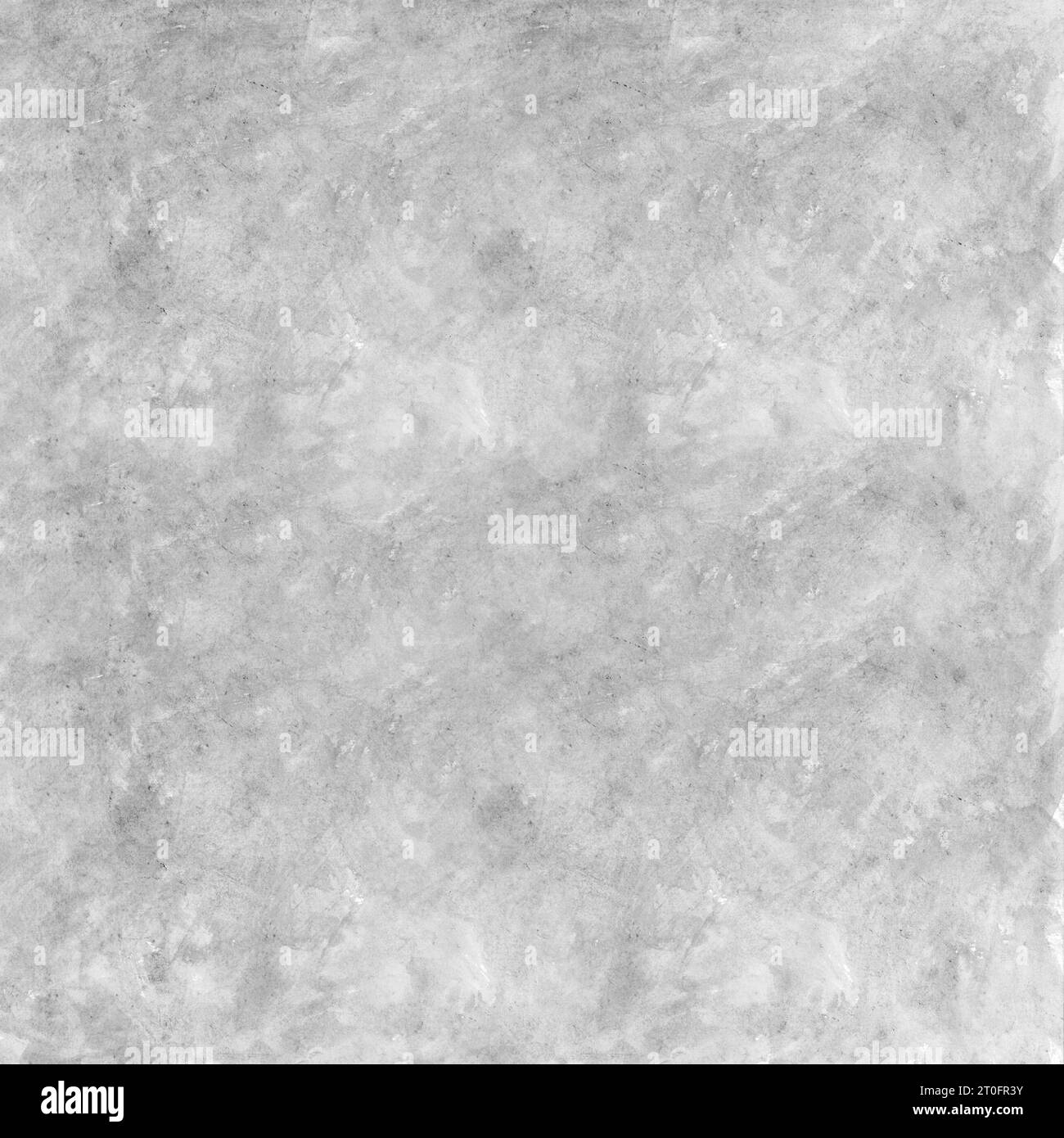 Vecchio rustico sporco disordinato grigio chiaro o bianco effetto granuloso a parete effetto granulosa sfondi vettoriali o wallpape in scala di grigi orizzontali Foto Stock