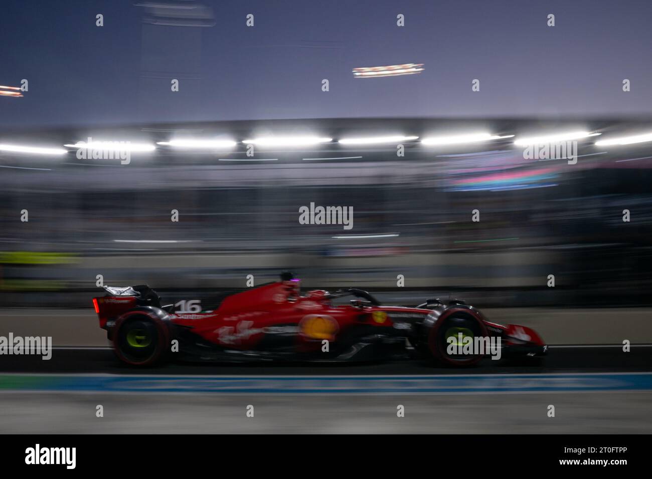 DOHA,QATAR.6 ottobre 2023 CHARLES LECLERC (MCO) Ferrari.AHMAD AL-SHEHAB/Alamy Live News Foto Stock