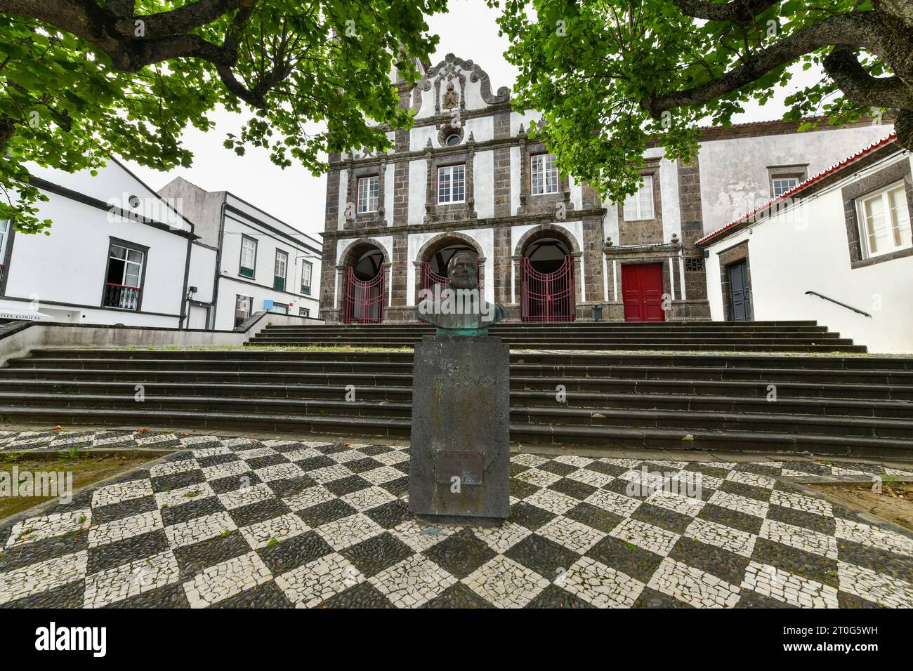 Convento e Igreja da Grac, Ponta Delgada, Isola di São Miguel, Azzorre Foto Stock