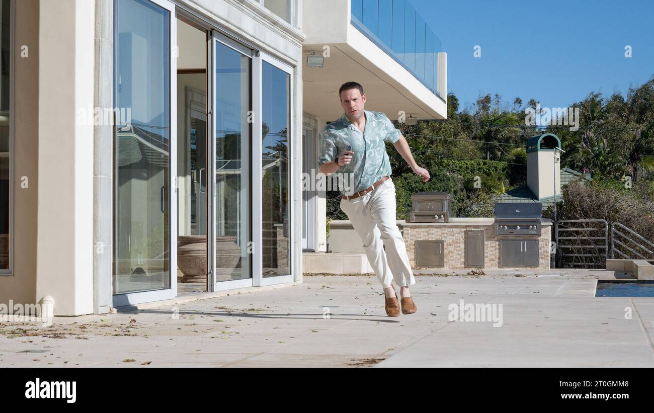 SETH ROGEN in DUMB MONEY (2023), diretto da CRAIG GILLESPIE. Credito: COLUMBIA PICTURES / album Foto Stock