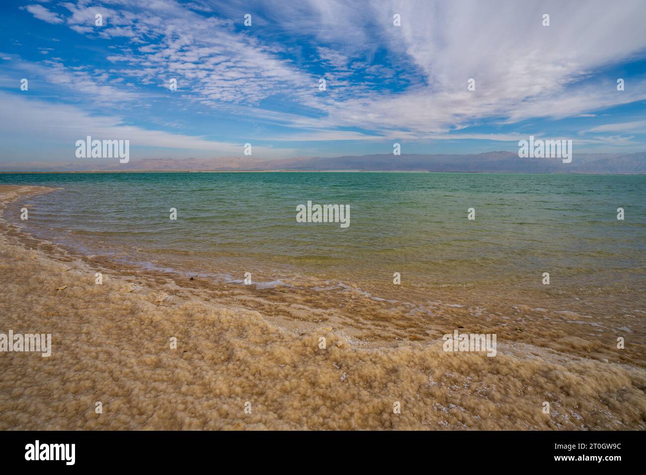 Mar Morto, Israele Foto Stock