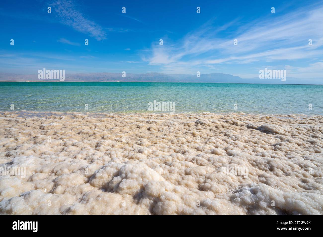 Mar Morto, Israele Foto Stock