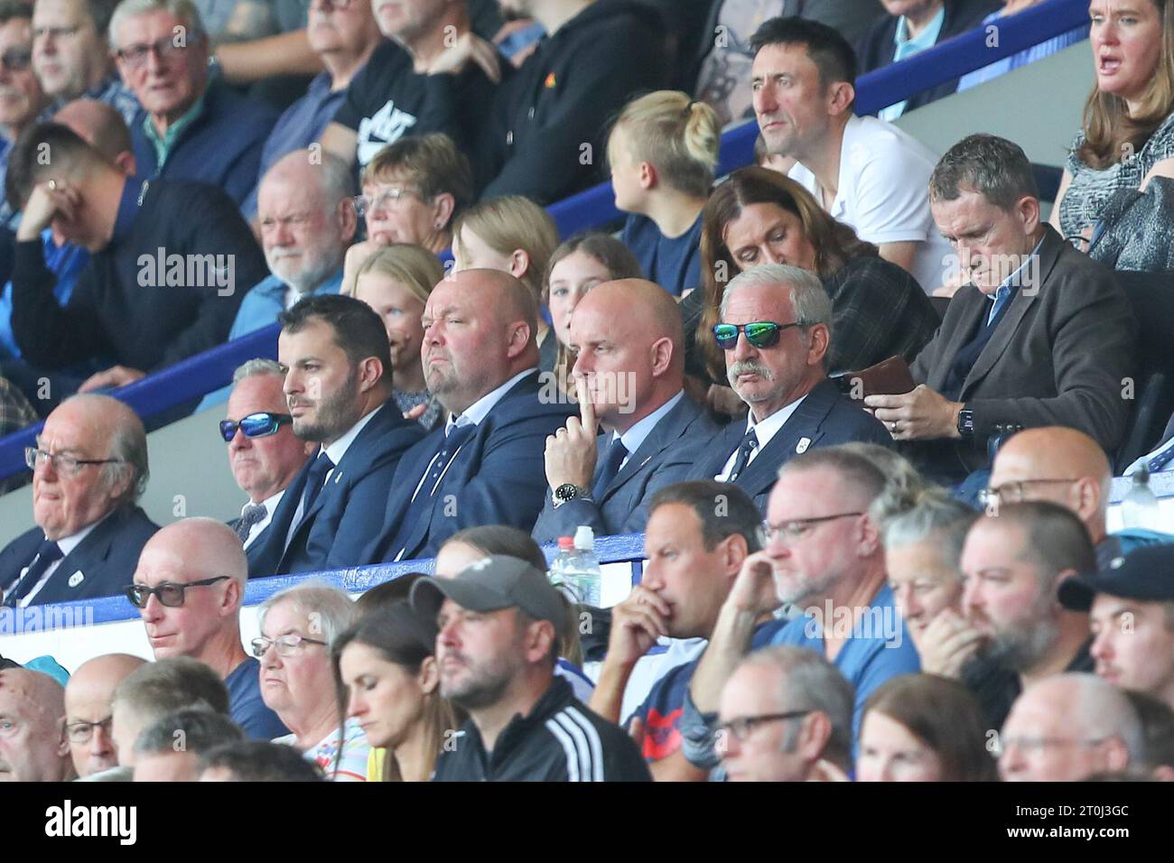 Kevin Nagle, proprietario di Huddersfield Town, assiste alla partita del campionato Sky Bet Sheffield Wednesday vs Huddersfield Town a Hillsborough, Sheffield, Regno Unito, 7 ottobre 2023 (foto di Gareth Evans/News Images) Foto Stock