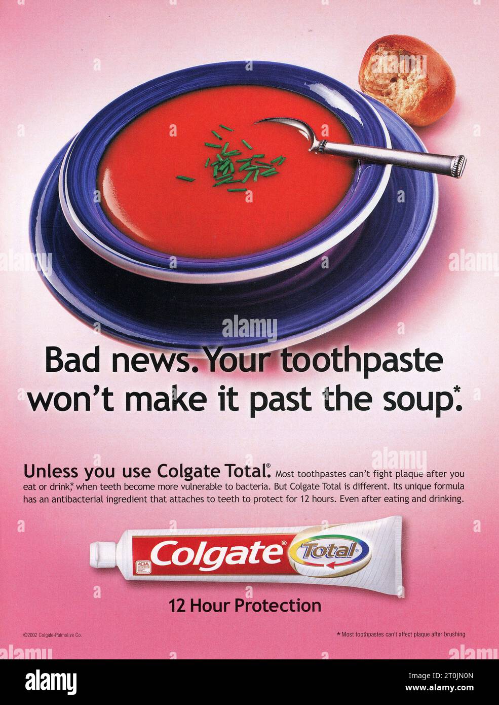 Vintage 'Time' Magazine 25 febbraio 2002 Issue Advert, USA Foto Stock