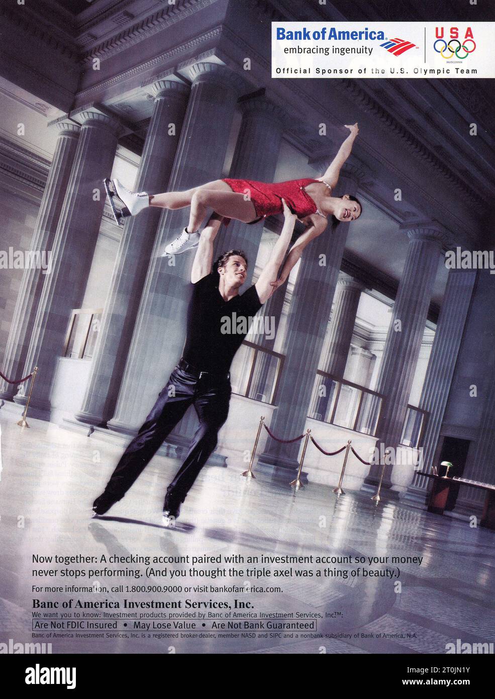 Vintage 'Time' Magazine 25 febbraio 2002 Issue Advert, USA Foto Stock